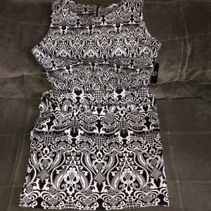 New York & Company Midi Scuba Dress